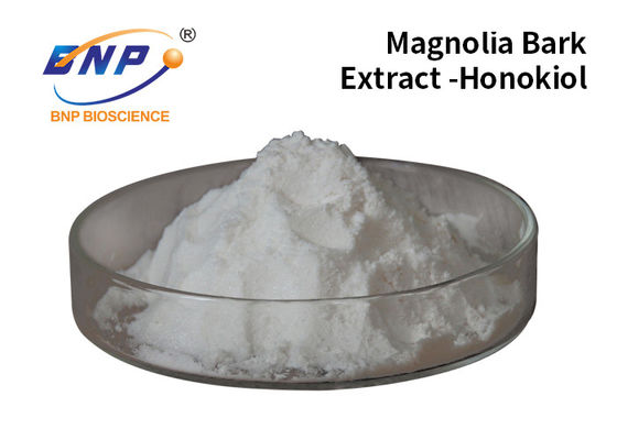 A planta natural suplementa a magnólia que branca Officinalis extrai Magnolol 98%
