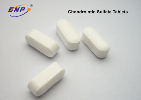 O sulfato do Chondroitin do sulfato da glucosamina marca 1500mg branco