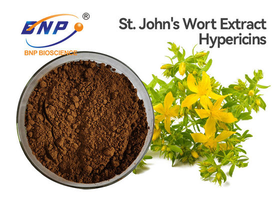Brown pulveriza o extrato P.E. Hypericin do Wort de St John 0,3% Hypericum Perforatum