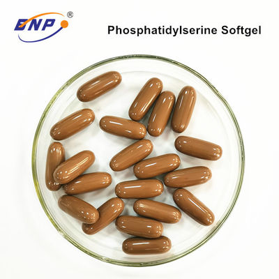 Cápsula Softgel de Brown 750mg do suplemento ao Phosphatidylserine do picosegundo