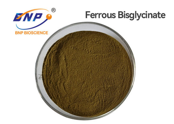 Quelato 20% Bisglycinate ferroso do ácido aminado do ferro do pó de Brown