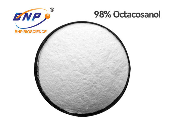 CAS No. 557-61-9 pó branco do fator funcional dos suplementos 98% Octacosanol a Nutraceuticals