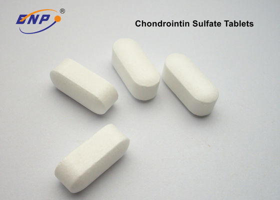 O sulfato do Chondroitin do sulfato da glucosamina marca 1500mg branco